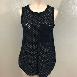 Banana Republic Netted Tank Top